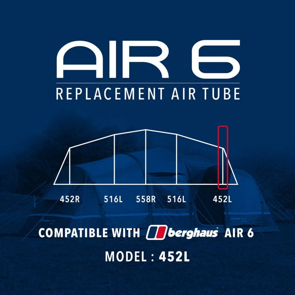 Air 6 Replacement Air Tube (End - 425L) 3 Air 6 Replacement Air Tube (End - 425L)