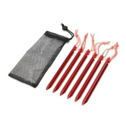 Arrow Lightweight Aluminium Tent Pegs (x6) -Outdoor Equipment Sale go 324752 z