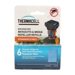 Thermacell Backpacker Mosquito Repellent Refills Mats (6 Pack) -Outdoor Equipment Sale go 326881 z