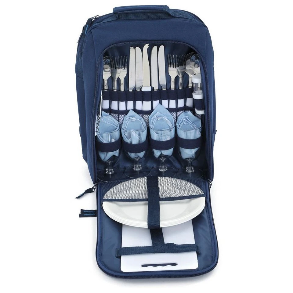Delta 4-Person Picnic Set / Cool Bag 3 Delta 4-Person Picnic Set / Cool Bag