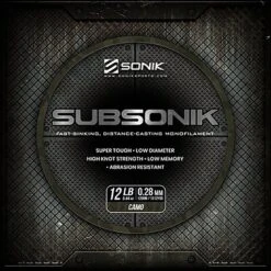 Sonik Camo Carp Mono Line (12lb)
