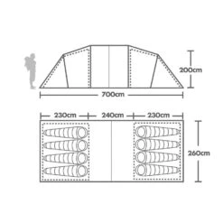 Sendero 8XL Tent -Outdoor Equipment Sale go 503099 b