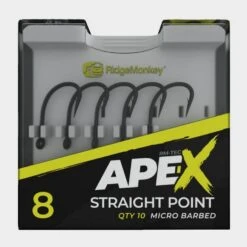 Ridgemonkey Ape-X Straight Hook Size 8