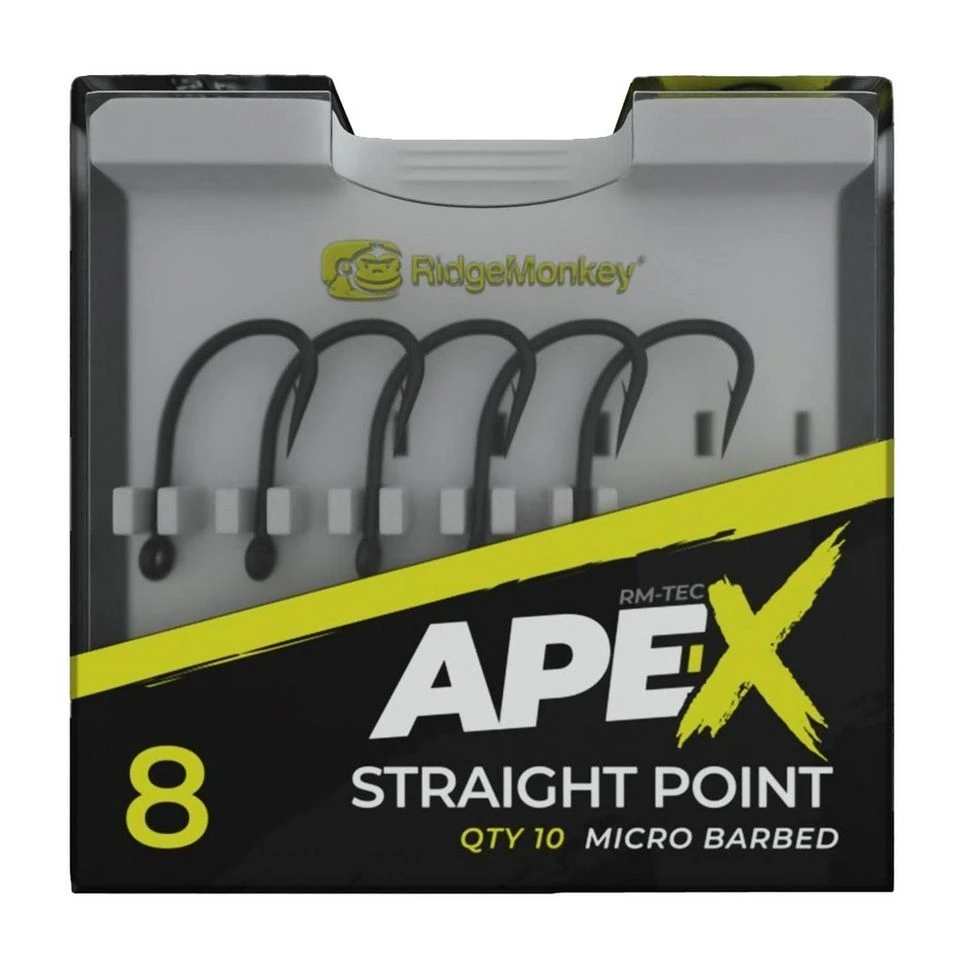 Ridgemonkey Ape-X Straight Hook Size 8 5 Ridgemonkey Ape-X Straight Hook Size 8 - Image 3