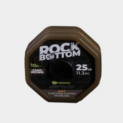 Ridgemonkey Rock Bottom Tungsten Soft Coated Hooklink Camo Brown 25lb